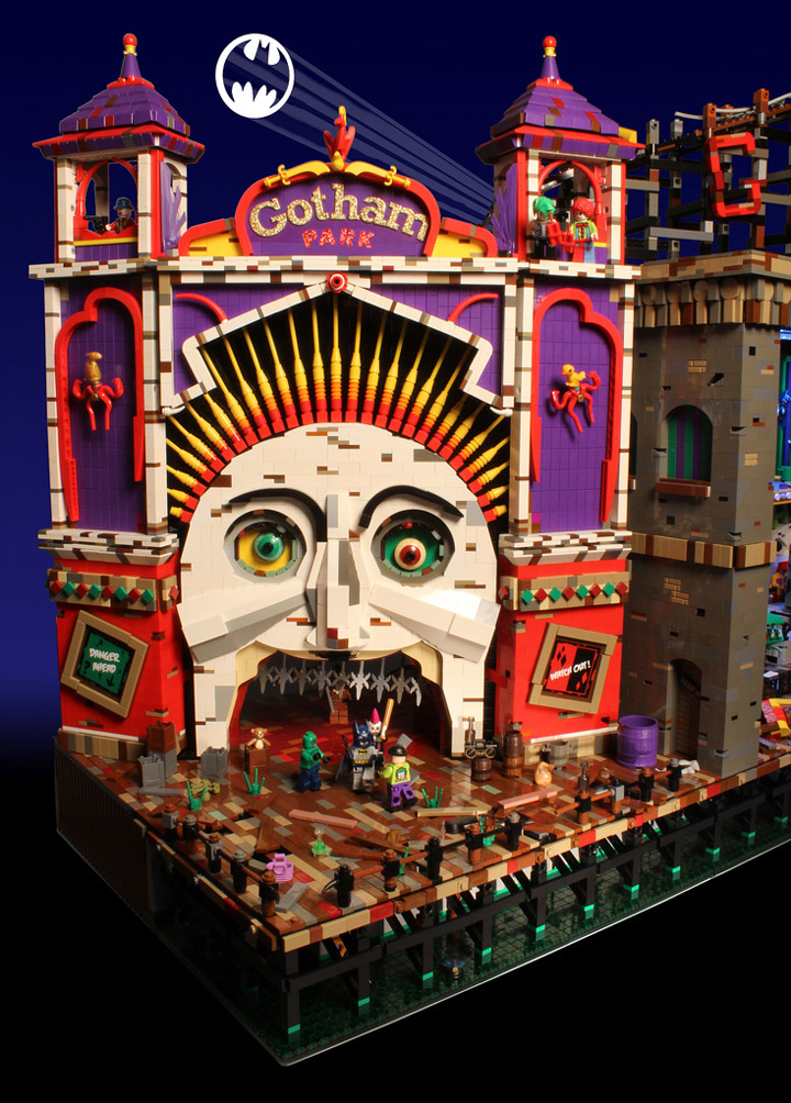 Lego Batman and Robin, Joker's Funhouse / Gotham Park ...