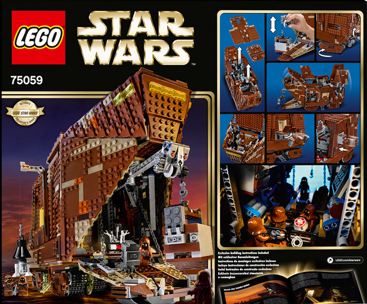 Lego Star Wars Sandcrawler (75059) Officially Revealed
